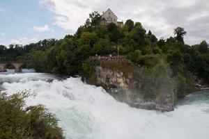 B.H.M.S. Students visit Switzerland - The Rhein Falls