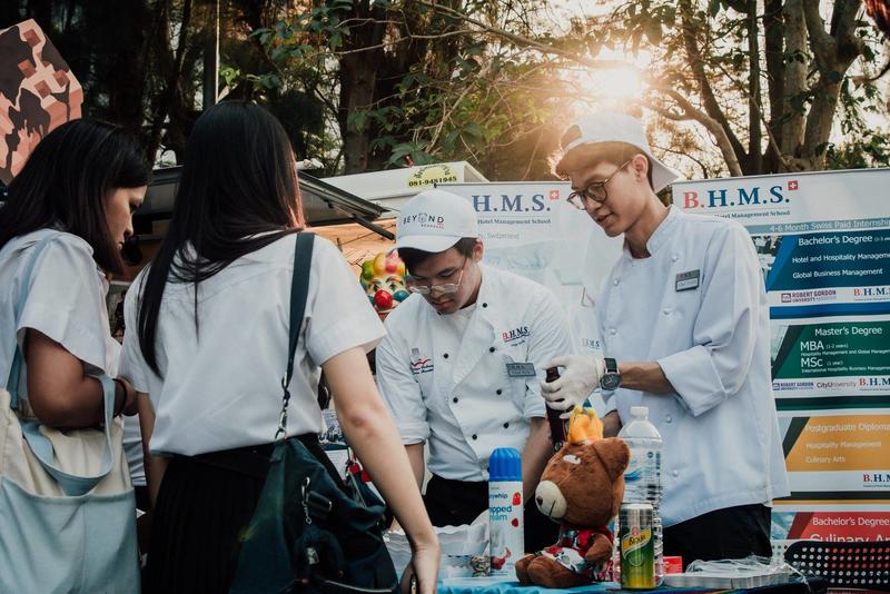 B.H.M.S. participated in the Thammasat University’s event